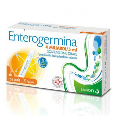 enterogermina 4mld 5ml 20flaconcini